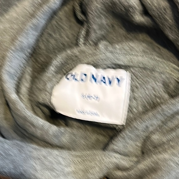 Old Navy Gray kids mandalorian Hoodie Sweatshirt size small - Picture 2 of 3